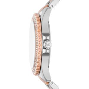 Alternative view of Michael Kors Women’s Quartz Two-Tone Stainless Steel Mother Of Pearl Peach Dial 40mm Watch MK7402