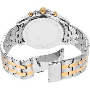 Alternative view of Michael Kors Men’s Chronograph Quartz Two-Tone Stainless Steel White Dial 44mm Watch MK9126