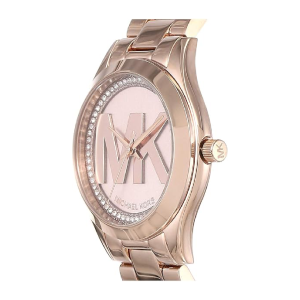 Alternative view of Michael Kors Women’s Quartz Rose Gold Stainless Steel Chain Rose Gold Dial 33mm Watch MK3549