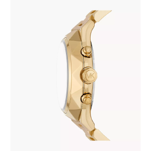 Alternative view of Michael Kors Women’s Chronograph Quartz Gold Stainless Steel Gold Dial 41mm Watch MK4690