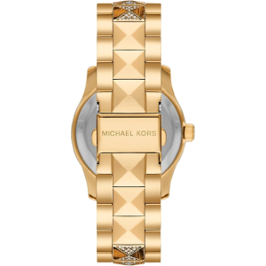 Michael Kors Women’s Quartz Gold Stainless Steel Copper Dial 38mm Watch MK7389 (Like New) - Image 3