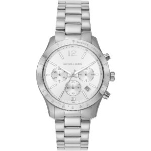 Michael Kors Women’s Chronograph Quartz Silver Stainless Steel Silver Dial 40mm Watch MK7289