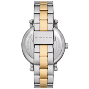 Alternative view of Michael Kors Women's Quartz Two-Tone Stainless Steel Blue Dial 38mm Watch MKO1049