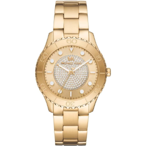 Michael Kors Women's Quartz Stainless Steel Gold Dial 40mm Watch MK6911