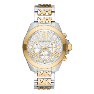 Michael Kors Women's Chronograph Quartz Stainless Steel Pave Dial 42mm Watch MK6953