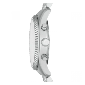 Alternative view of Michael Kors Men's Chronograph Quartz Stainless Steel Silver Dial 44mm Watch MK8789