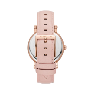 Michael Kors Women's Quartz Rose Gold Leather Strap Rose Gold Dial 38mm Watch MK2987 - Image 3