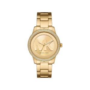 Michael Kors Women's Quartz Gold Stainless Steel Gold Dial 40mm Watch MK6879