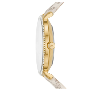 Alternative view of Michael Kors Women’s Quartz White PVC Strap White Dial 32mm Watch MK1037