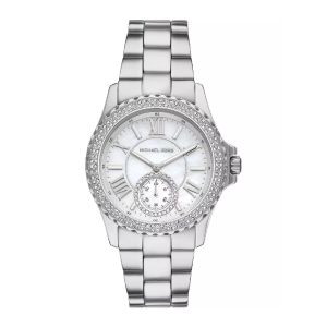 Michael Kors Women’s Quartz Stainless Steel Mother Of Pearl Dial 40mm Watch MK7403
