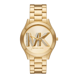Michael Kors Women’s Quartz Gold Stainless Steel Gold Dial 42mm Watch MK4732