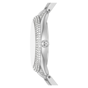 Alternative view of Michael Kors Women’s Silver Stainless Steel White Dial 33mm Watch MK4657 (Like New)