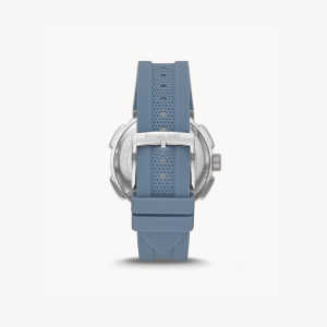 Michael Kors Women's Quartz Blue Silicone Strap Silver Dial 42mm Watch MK7220 - Image 3