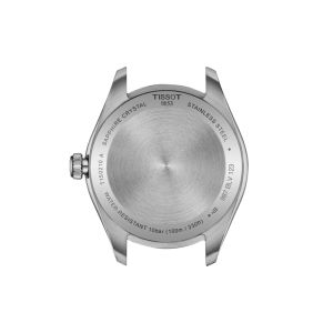 Tissot Women’s Quartz Swiss Made Silver Stainless Steel Green Dial 34mm Watch T150.210.11.091.00