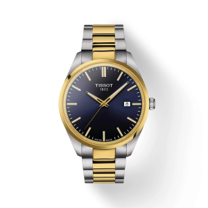 TISSOT Men’s Quartz Swiss Made Two-tone Stainless Steel Blue Dial 40mm Watch T150.410.22.041.00
