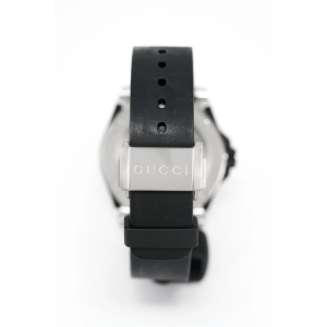 Gucci Men's Quartz Stainless Steel Black Dial Men's Watch Dial 40mm Watch YA136323