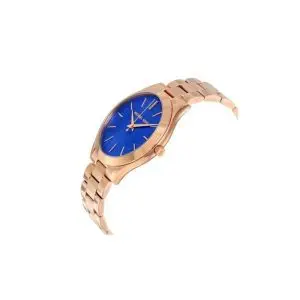 Alternative view of Michael Kors Women’s Quartz Gold Stainless Steel Chain Blue Mother Of Pearl Dial 42mm Watch MK3494