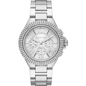 Michael Kors Women’s Chronograph Quartz Silver Stainless Steel Silver Dial 43mm Watch MK6993
