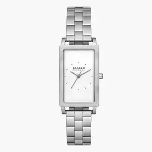 Skagen Women’s Quartz Silver Stainless Steel White Dial 22mm Watch SKW3130 (Without Tag)