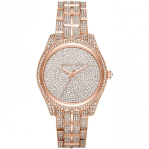 Michael Kors Women’s Rose Gold Stainless Steel Rose Gold Dial 38mm Watch MK3931
