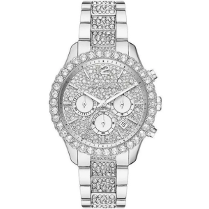 Michael Kors Women’s Chronograph Quartz Silver Stainless Steel Silver Dial 42mm Watch MK6976