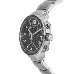 TISSOT Men’s Chronograph Quartz Swiss Made Silver Stainless Steel Anthracite Dial 42mm Watch T095.417.11.067.00
