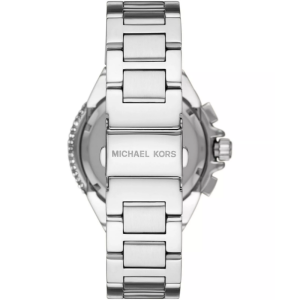 Michael Kors Women’s Chronograph Quartz Silver Stainless Steel Silver Dial 43mm Watch MK6993 - Image 3
