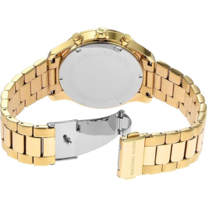 Michael Kors Women’s Chronograph Quartz Gold Stainless Steel Gold Dial 40mm Watch MK7411 - Image 3