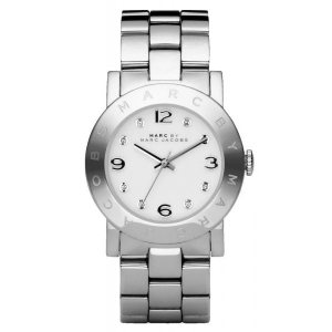 Marc by Marc Jacobs Women's Quartz Stainless Steel Silver Dial 36mm Watch MBM3181