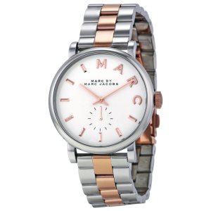 Marc by Marc Jacobs Women's Quartz Stainless Steel White Dial 36mm Watch MBM3333