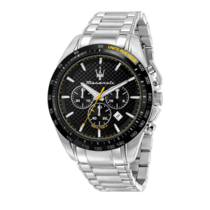 Maserati Men’s Chronograph Quartz Stainless Steel Black Dial 45mm Watch R8873612042