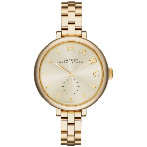 Marc by Marc Jacobs Women's Quartz Stainless Steel Gold Dial 36mm Watch MBM3363