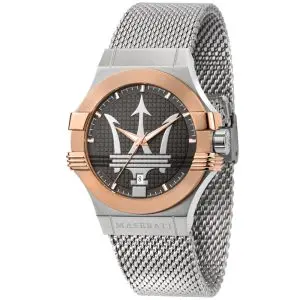 Maserati Men’s Quartz Silver Stainless Steel Grey Dial 42mm Watch R8853108007