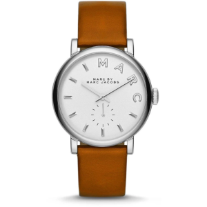 Marc by Marc Jacobs Women’s Quartz Leather Strap White Dial 36.5mm Watch MBM1265