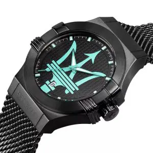 Maserati Potenza Aqua Edition Men’s Quartz Black Stainless Steel Black Dial 44mm Watch R8853144002