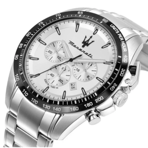 Alternative view of Maserati Men’s Chronograph Quartz Stainless Steel White Dial 45mm Watch R8873612049