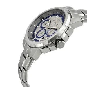 Maserati Men’s Chronograph Quartz Silver Stainless Steel Grey Dial 44mm Watch R8873621006
