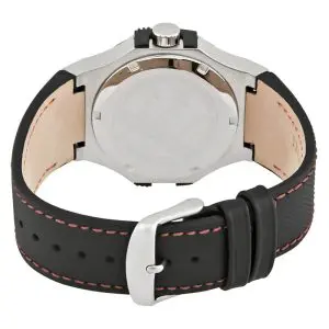 Alternative view of Maserati Men’s Quartz Black Leather Strap Black Dial 42mm Watch R8851108001