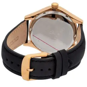Alternative view of Maserati Men’s Quartz Black Leather Strap Black Dial 42mm Watch R8851127001