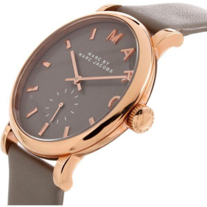 Alternative view of Marc by Marc Jacobs Women’s Quartz Gravel Grey Leather Strap Grey Dial 36mm Watch MBM1266