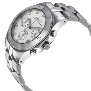 Alternative view of Marc by Marc Jacobs Women’s Chronograph Quartz Stainless Steel White Dial 40mm Watch MBM3100