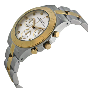 Alternative view of Marc by Marc Jacobs Women's Chronograph Quartz Stainless Steel Silver Dial 41mm Watch MBM3177