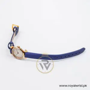 Emporio Armani Women’s Quartz Blue leather Strap Silver Grey 22mm Watch AR1687-1 - Image 8
