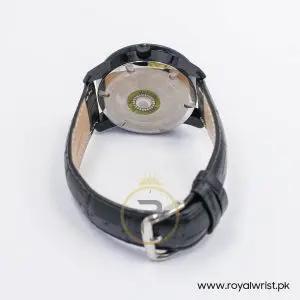 Movado Women's Quartz Swiss Made Black Leather Strap Black Dial 42mm Watch 3600483 - Image 10