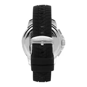 Maserati Men’s Chronograph Quartz Black Silicone Strap Black Dial 44mm Watch R8871621014 - Image 3