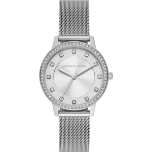 Michael Kors Women’s Quartz Silver Stainless Steel Silver Dial 36mm Watch MKO1013