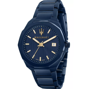 Maserati Men’s Quartz Two-Tone Stainless Steel Blue Dial 45mm Watch R8853141001