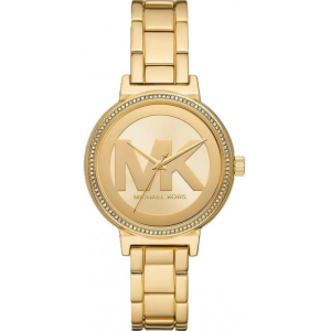 Michael Kors Women's Quartz Gold Stainless Steel Gold Dial 36mm Watch MKO1051 (Without Tag)