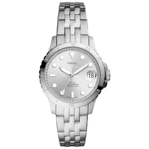 Michael Kors Women’s Quartz Silver Stainless Steel Silver Dial 36mm Watch ES4744 (Without Tag)