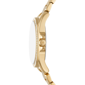 Alternative view of Michael Kors Women’s Quartz Gold Stainless Steel Black Dial 39mm Watch MK4852